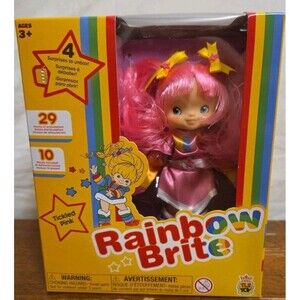 Rainbow Brite Tickled Pink 5" Fashion Doll 40th Anniversary The Loyal Subjects